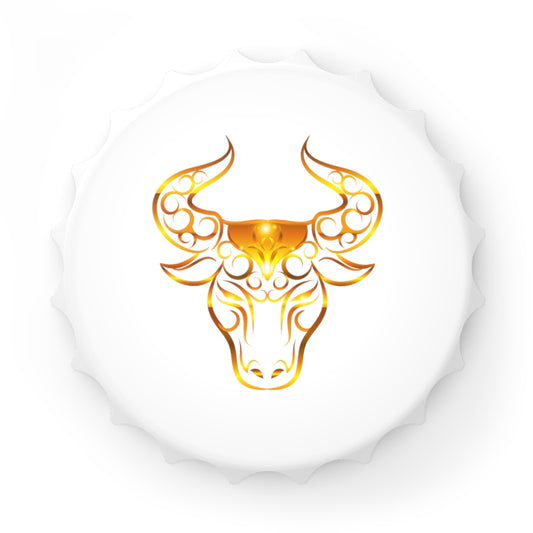 Options Guru Millionaire Bull Bottle Opener Fridge Magnet
