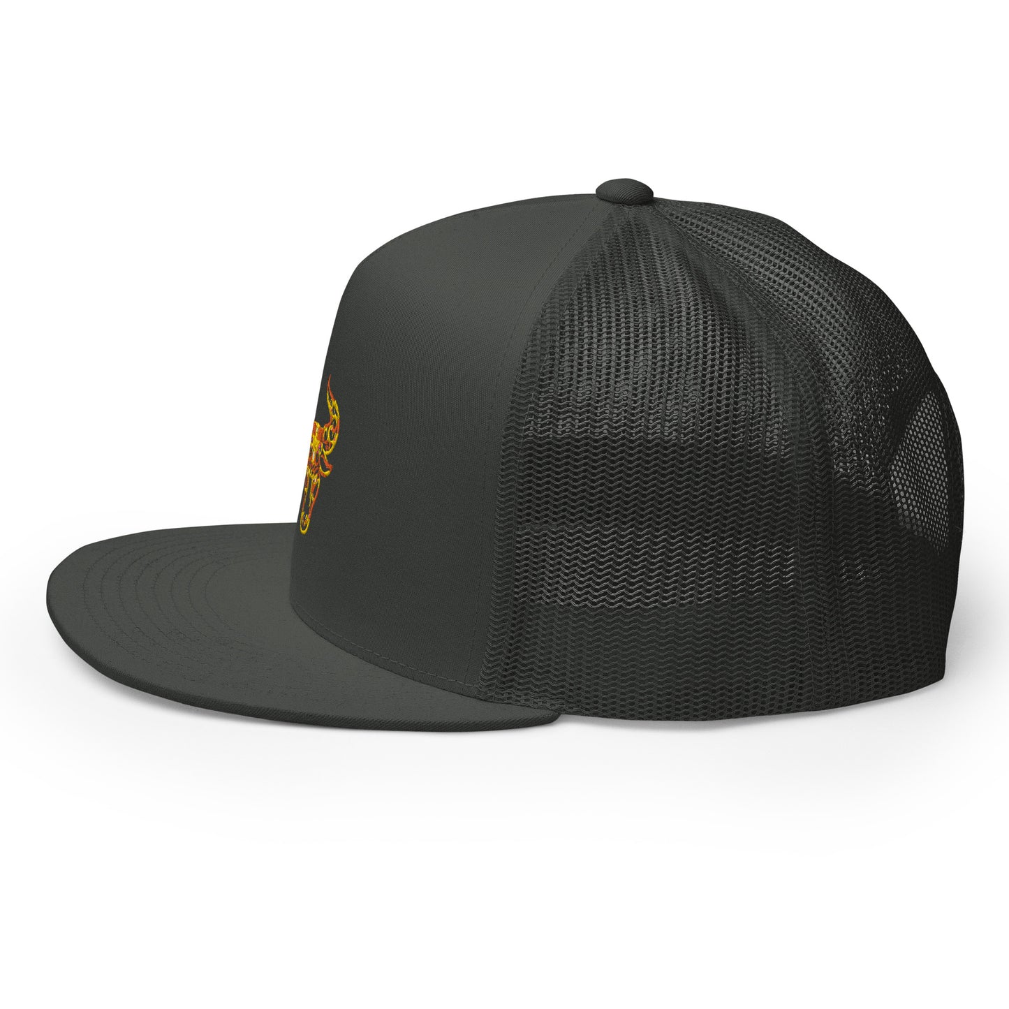 Options Guru Millionaire Bull Mesh Trucker Hat