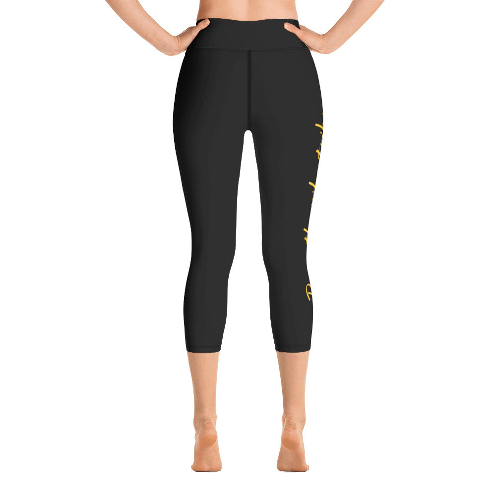Options Guru Raise The Vibe Tribe Yoga Capri Leggings