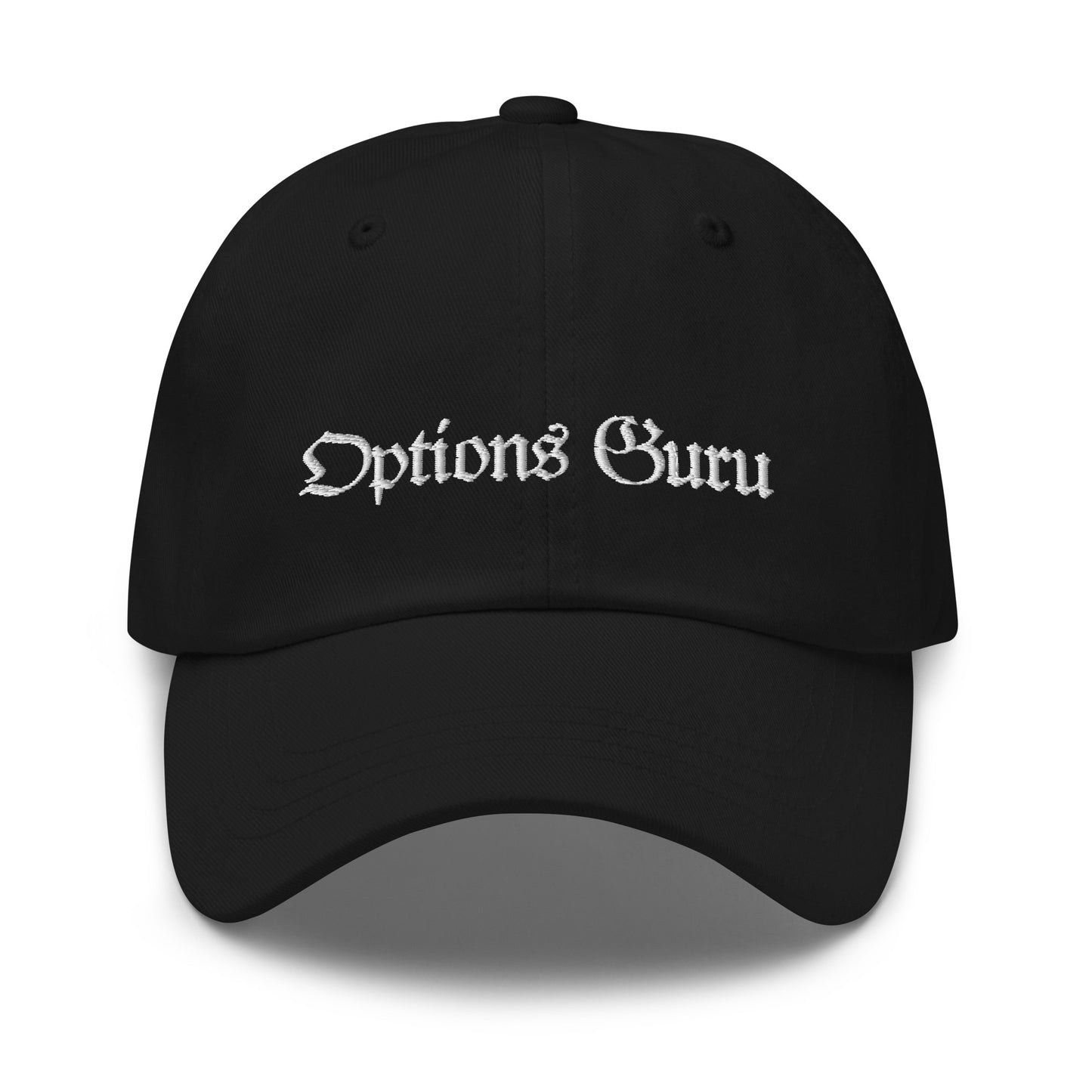 Options Guru Curved Trucker Hat