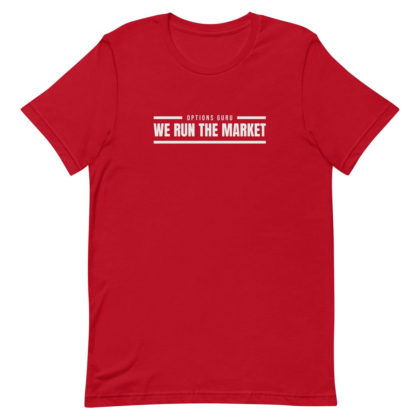 Options Guru We Run The Market Shirt