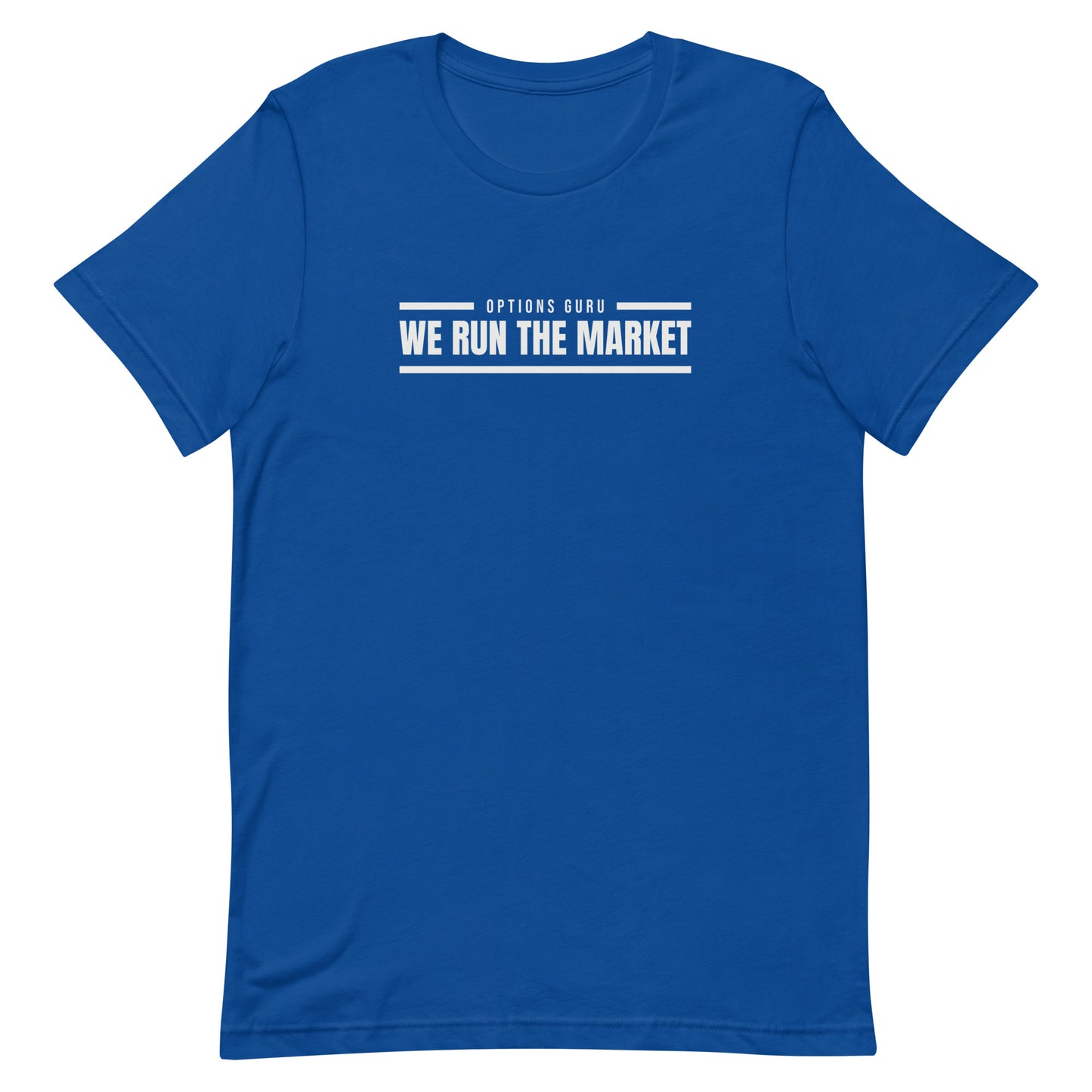 Options Guru We Run The Market Shirt