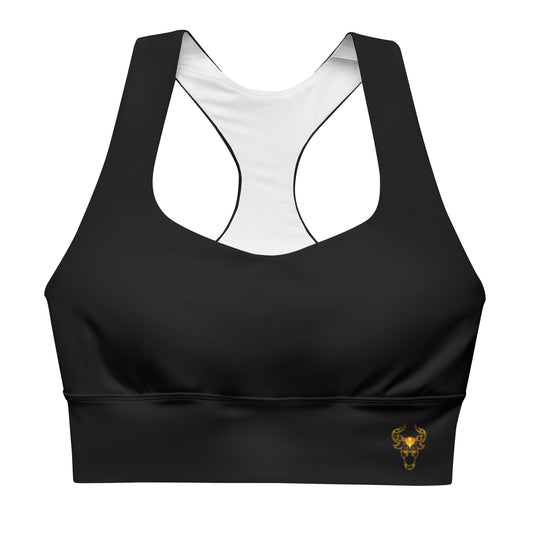 Options Guru Millionaire Bull Longline Sports Bra