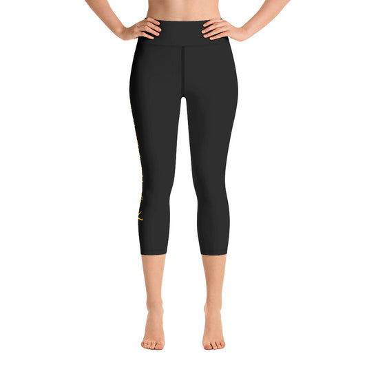 Options Guru Raise The Vibe Tribe Yoga Capri Leggings