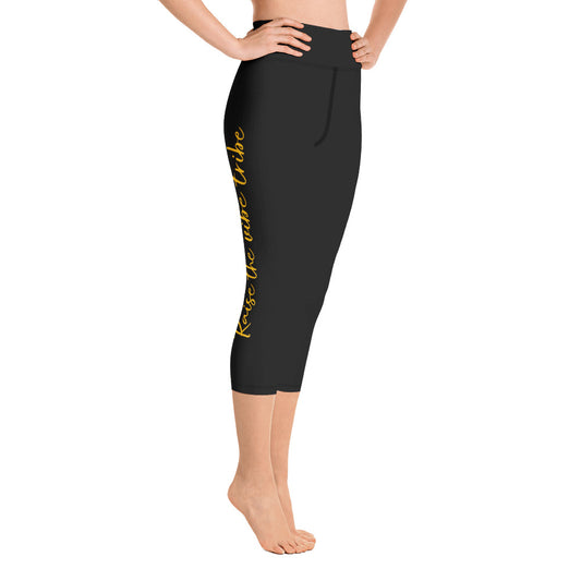 Options Guru Raise The Vibe Tribe Yoga Capri Leggings