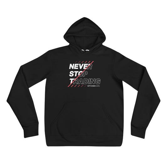 Options Guru Never Stop Trading Hoodie