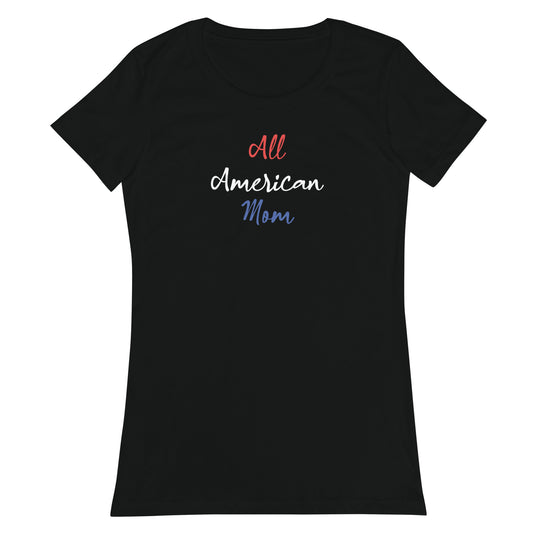 Options Guru All American Mom Fitted Shirt